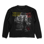 Velvet Errors Route 66 mockup featuring a black thermal fabric with bold white Route 66 graphic design.