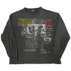 Black Route 66 mockup long sleeve shirt by Velvet Errors, showcasing a stylish design on the front.