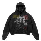 Black Route 66 hoodie from Velvet Errors featuring the iconic Route 66 logo on the front.