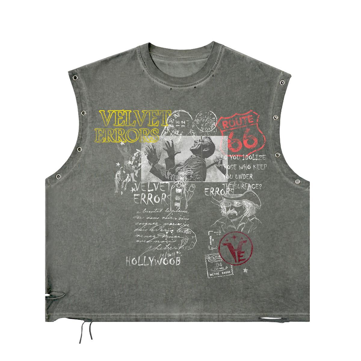 Velvet Errors Route 66 mocks with a sleek design, featuring the number 66 and utility cut details.