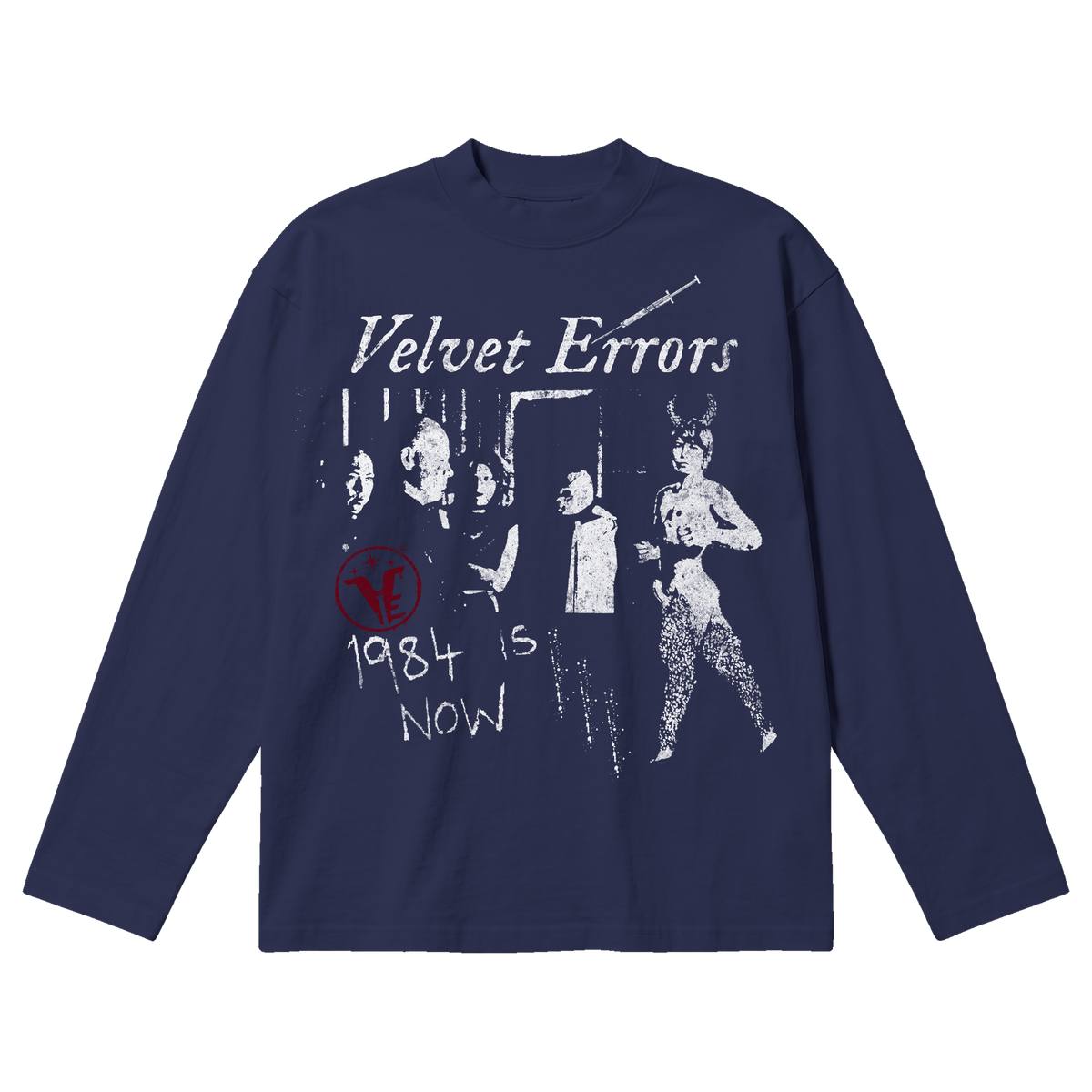 1984 Baggy Long Sleeve - Blue