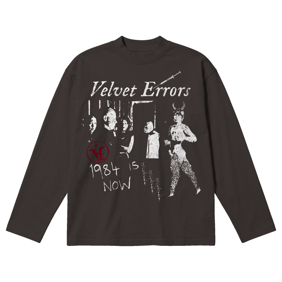 1984 Baggy Long Sleeve - Off Black