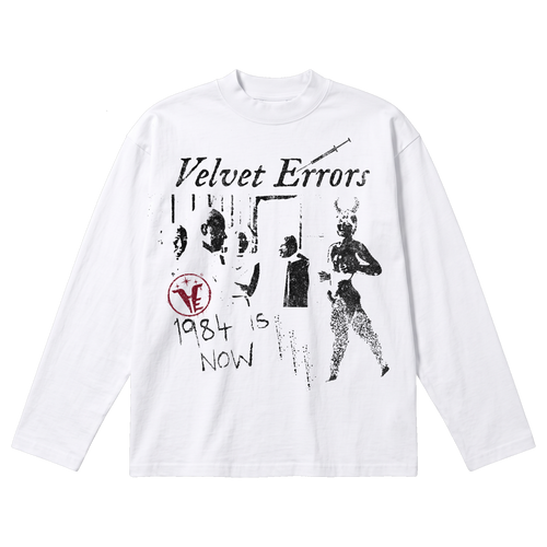 1984 Baggy Long Sleeve - White