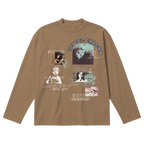 Broken System Baggy Long Sleeve - Latte