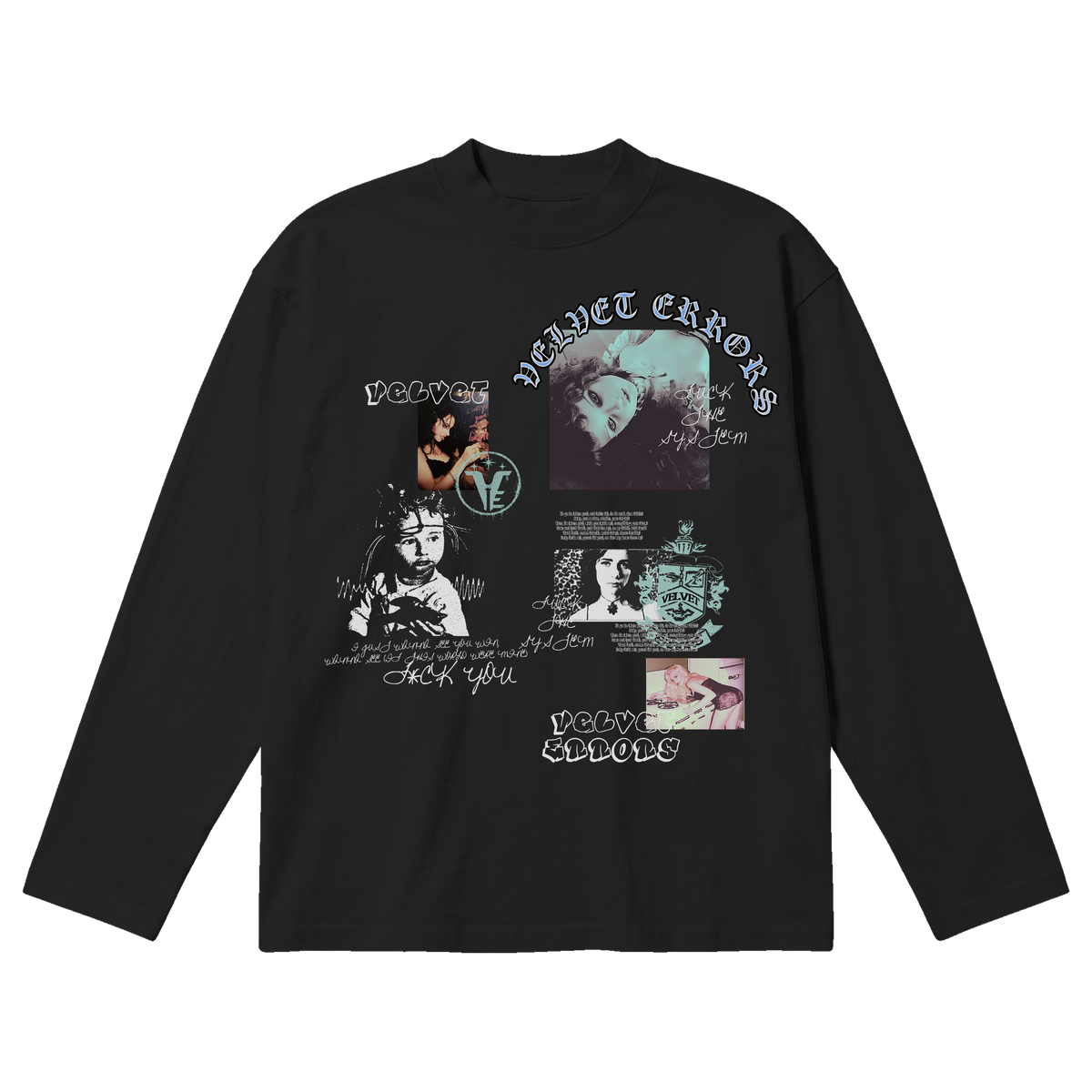 Broken System Baggy Long Sleeve - Black