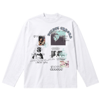 Broken System Baggy Long Sleeve - White