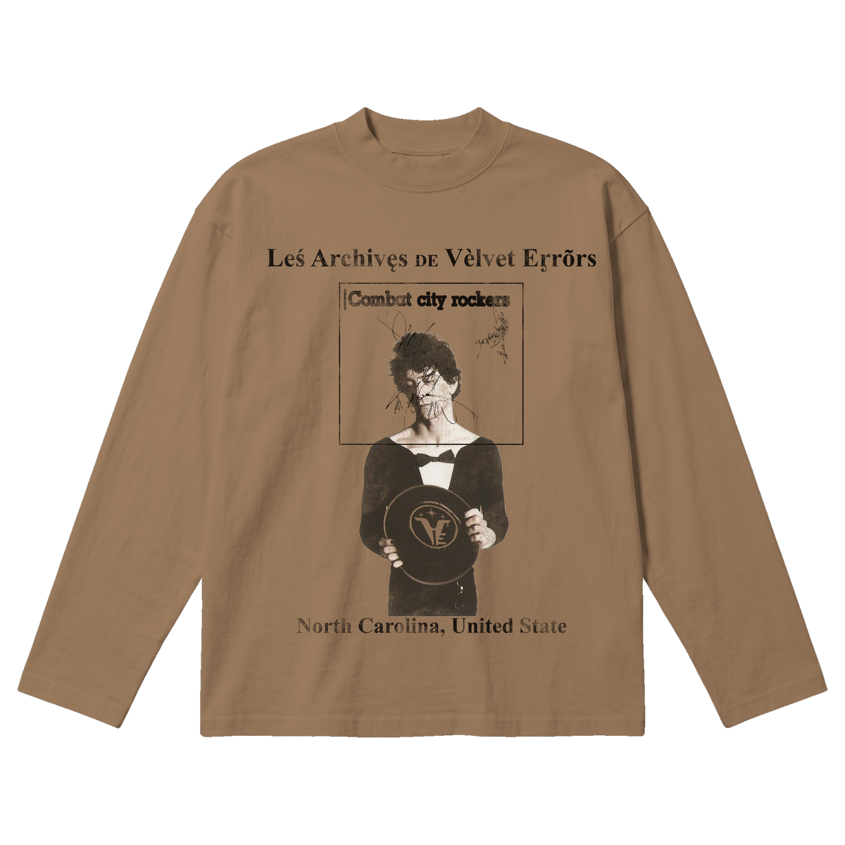 Carolina Baggy Long Sleeve - Latte