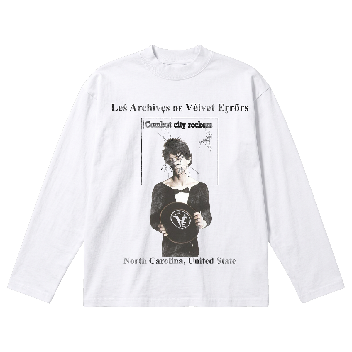 Carolina Baggy Long Sleeve - White