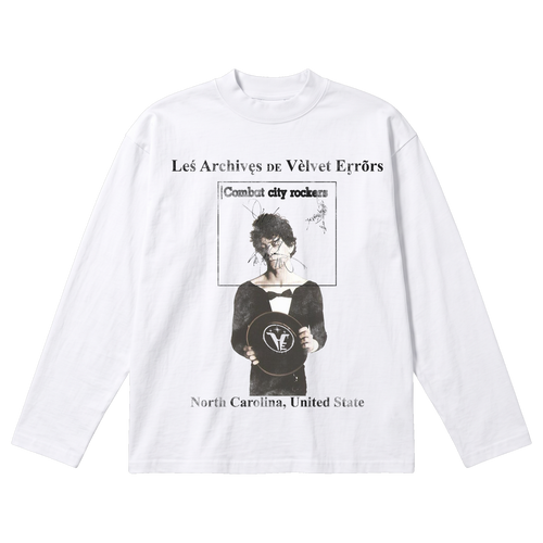 Carolina Baggy Long Sleeve - White