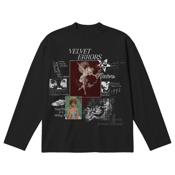 Doomed Youth Baggy Long Sleeve - Black