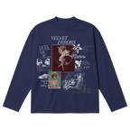 Doomed Youth Baggy Long Sleeve - Blue