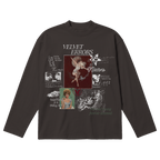 Doomed Youth Baggy Long Sleeve - Off Black