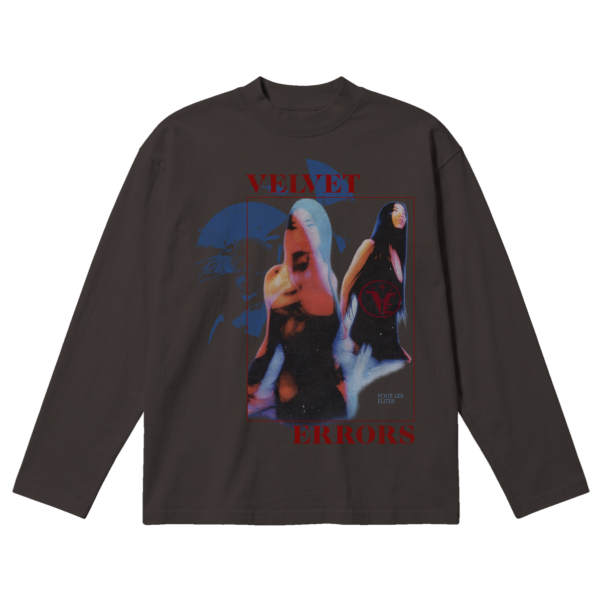 Elites Baggy Long Sleeve - Off Black