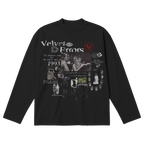 Fade Out Baggy Long Sleeve - Black