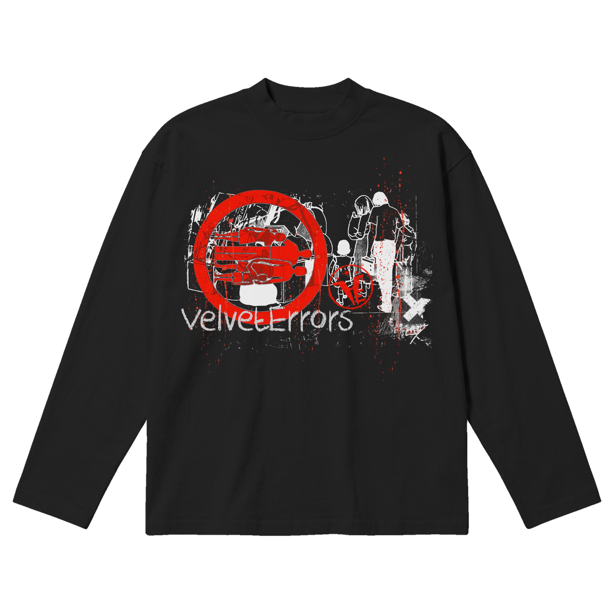 Fragments Baggy Long Sleeve - Black