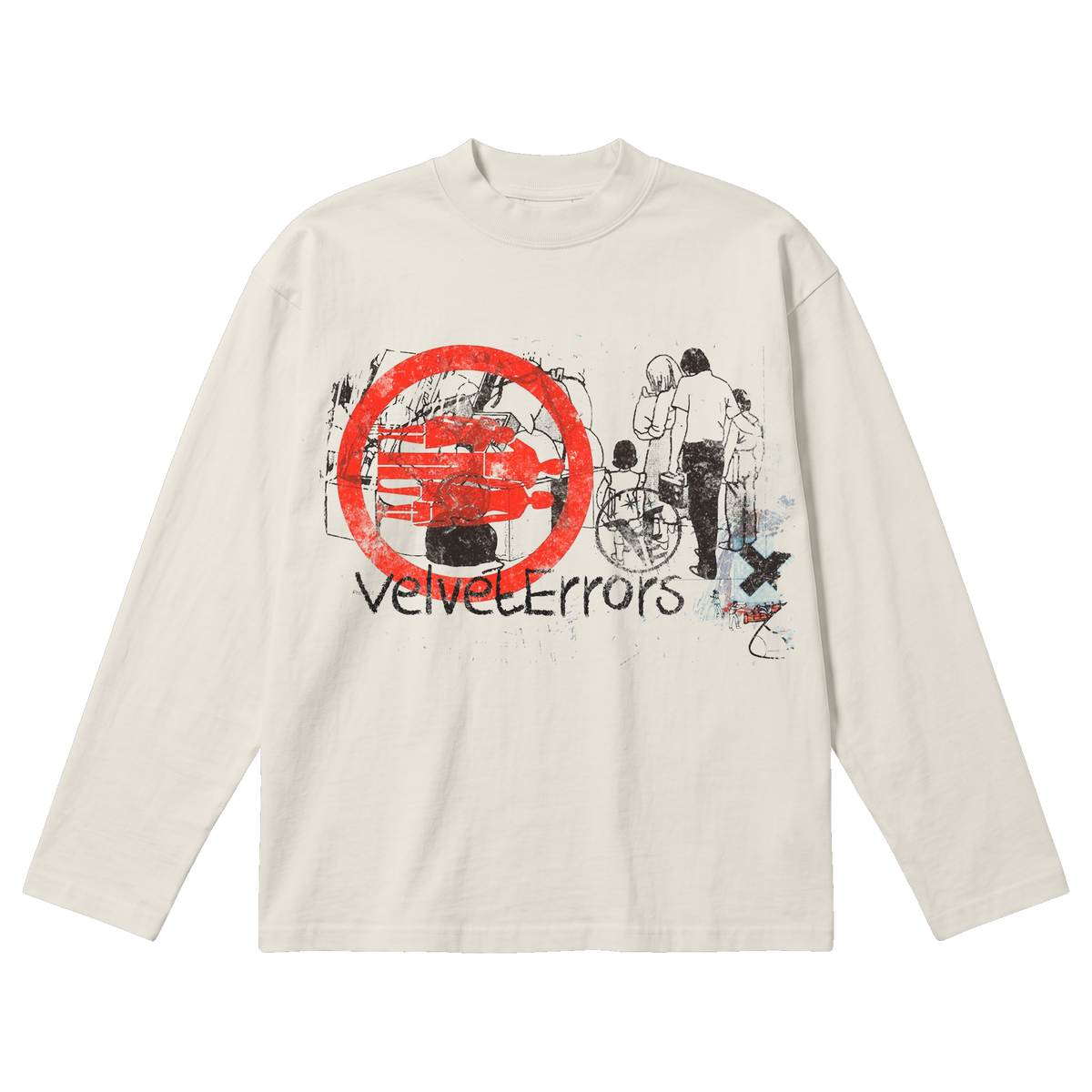 Fragments Baggy Long Sleeve - Off White