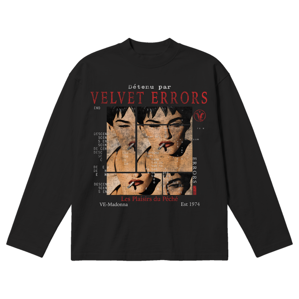 Madonna Baggy Long Sleeve - Black