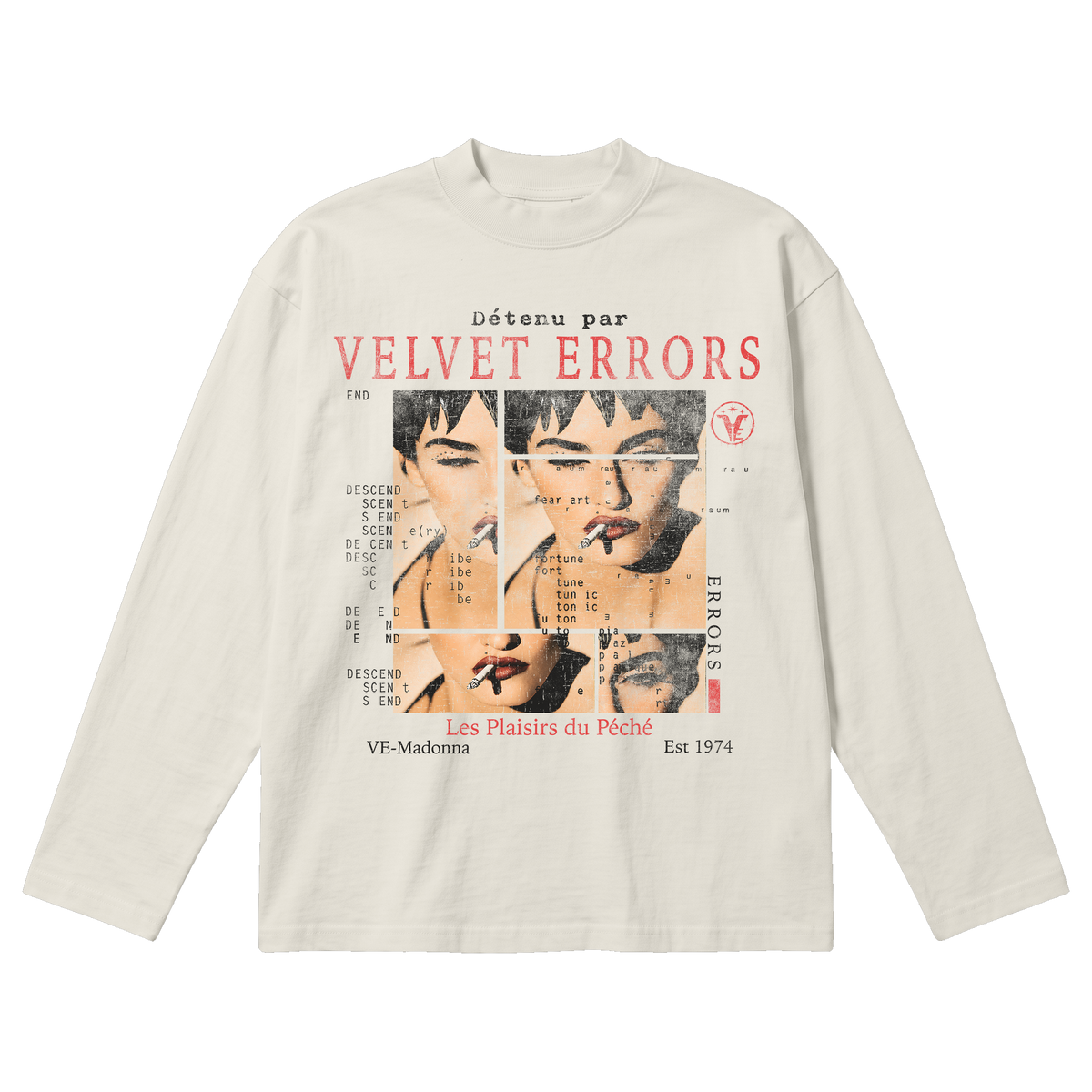 Madonna Baggy Long Sleeve - Off White