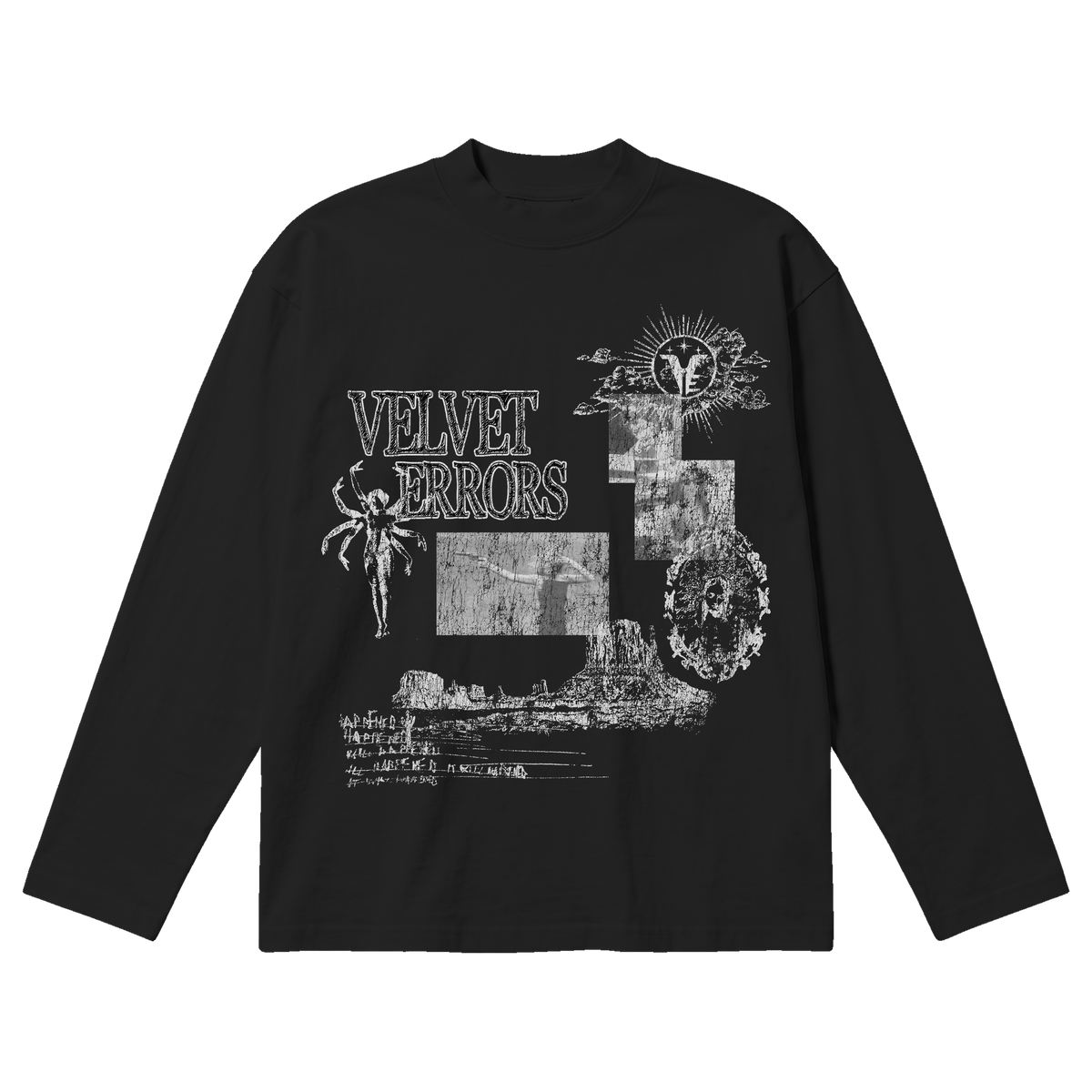 Mirage Baggy Long Sleeve - Black