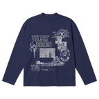 Mirage Baggy Long Sleeve - Blue