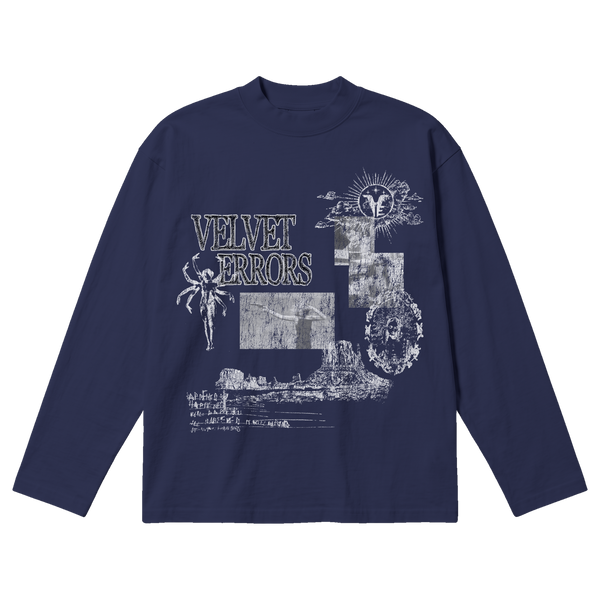 Mirage Baggy Long Sleeve - Blue