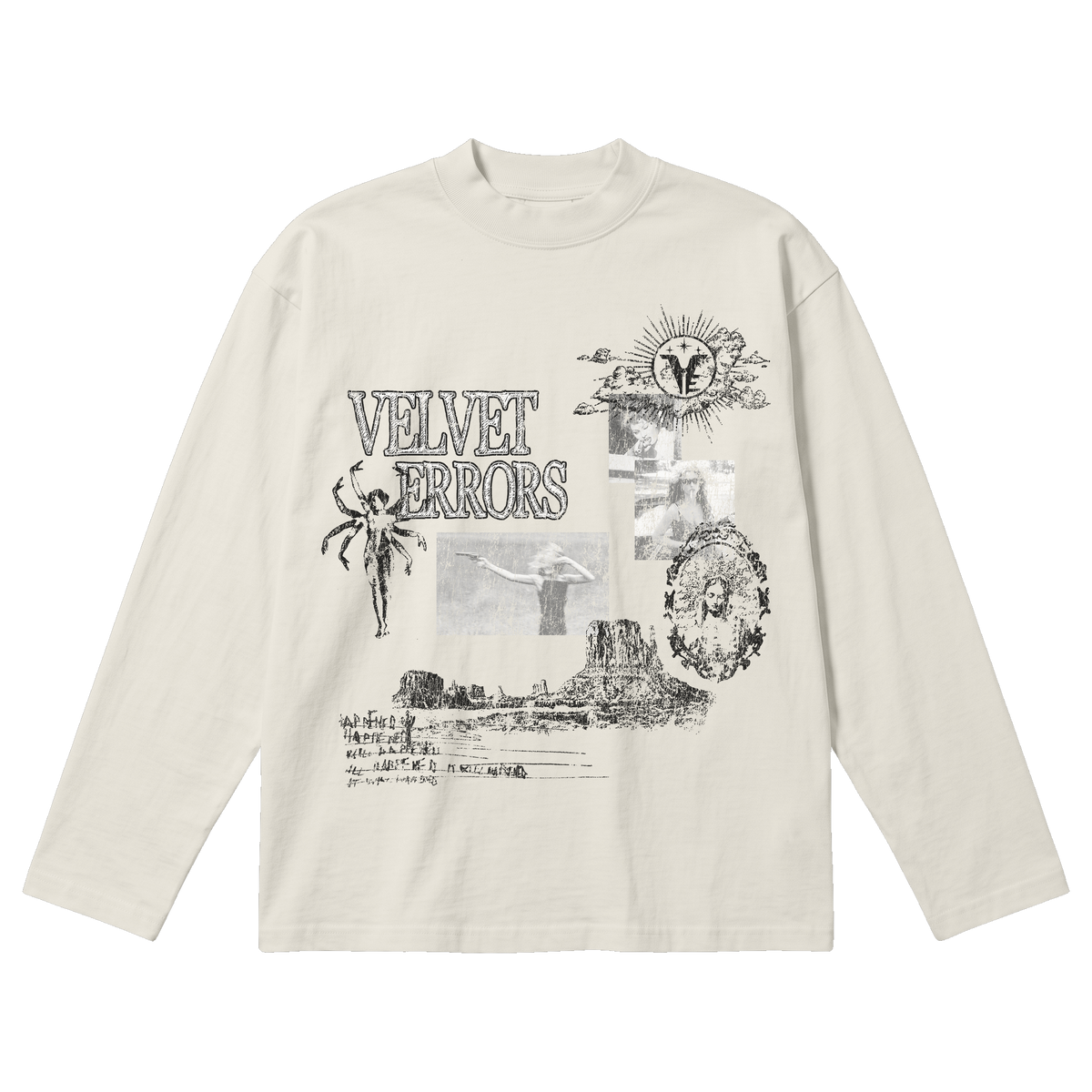 Mirage Baggy Long Sleeve - Off White