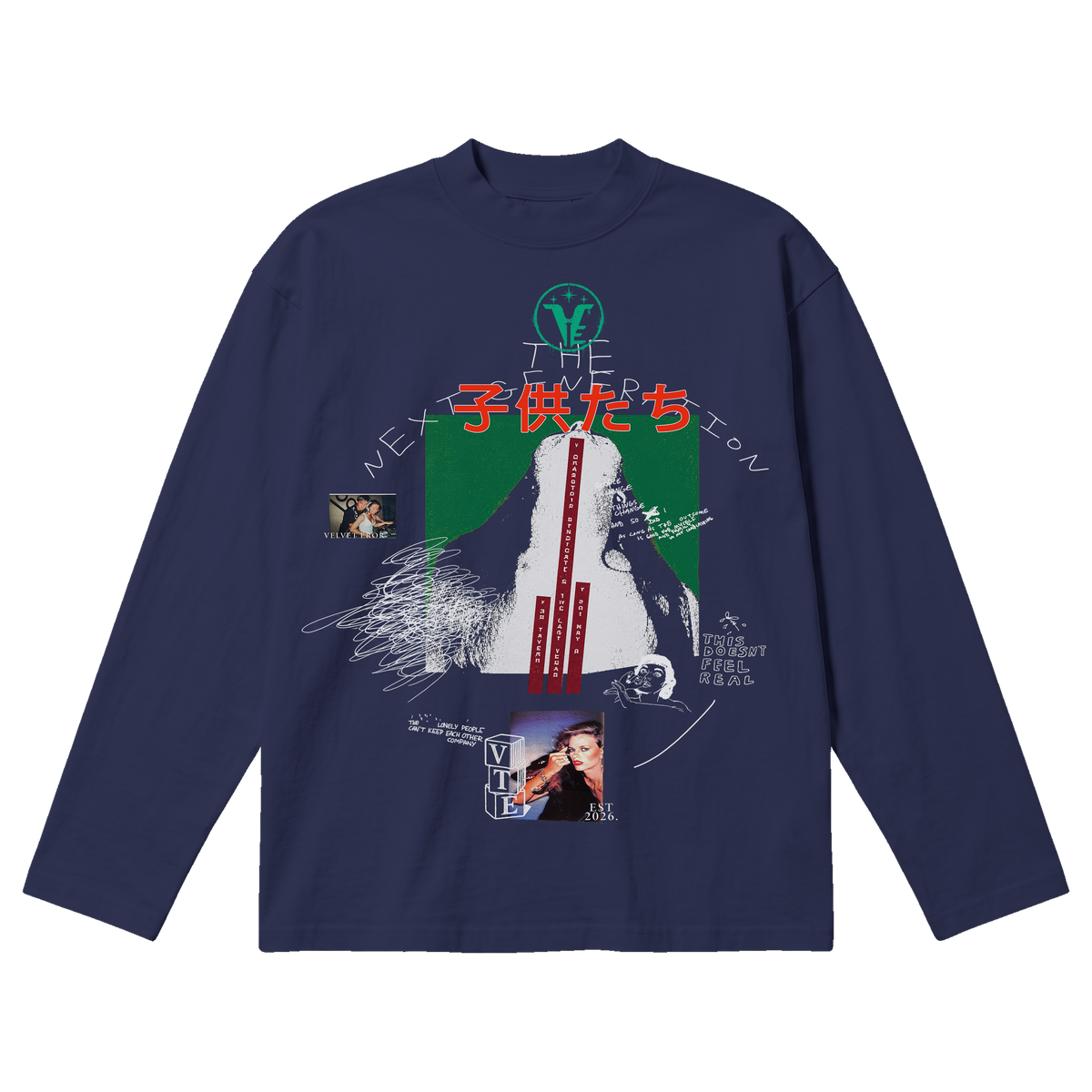 Next Generation Baggy Long Sleeve - Blue