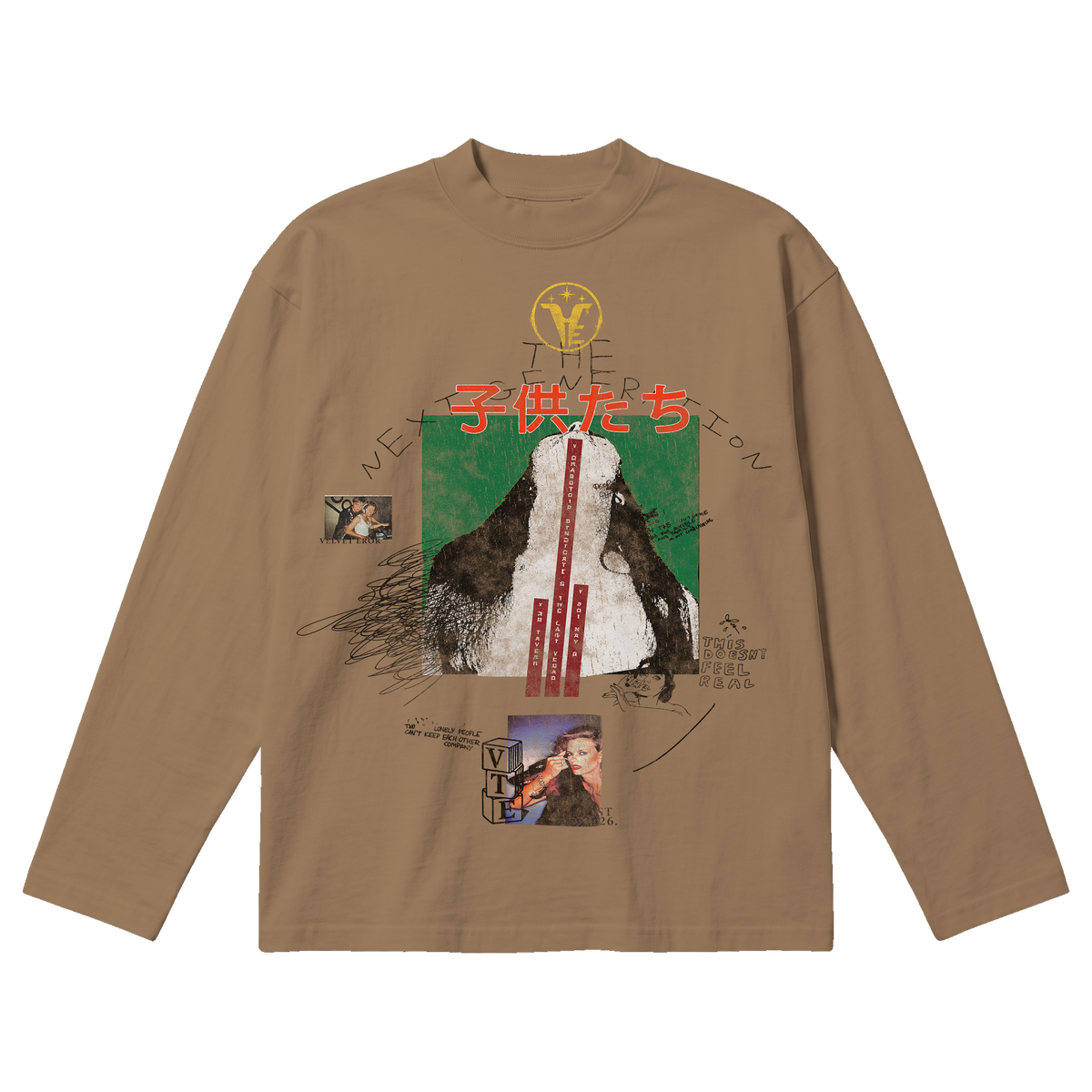 Next Generation Baggy Long Sleeve - Latte