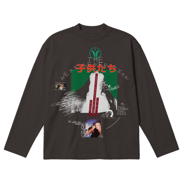 Next Generation Baggy Long Sleeve - Off Black