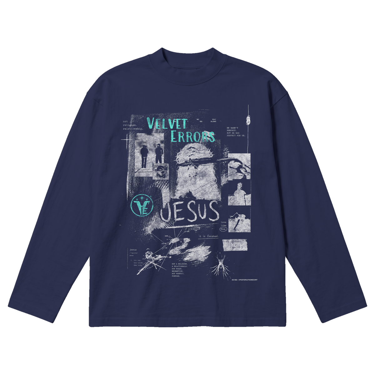Redemption Baggy Long Sleeve - Blue