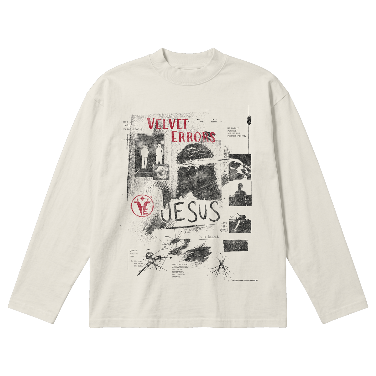 Redemption Baggy Long Sleeve - Off White