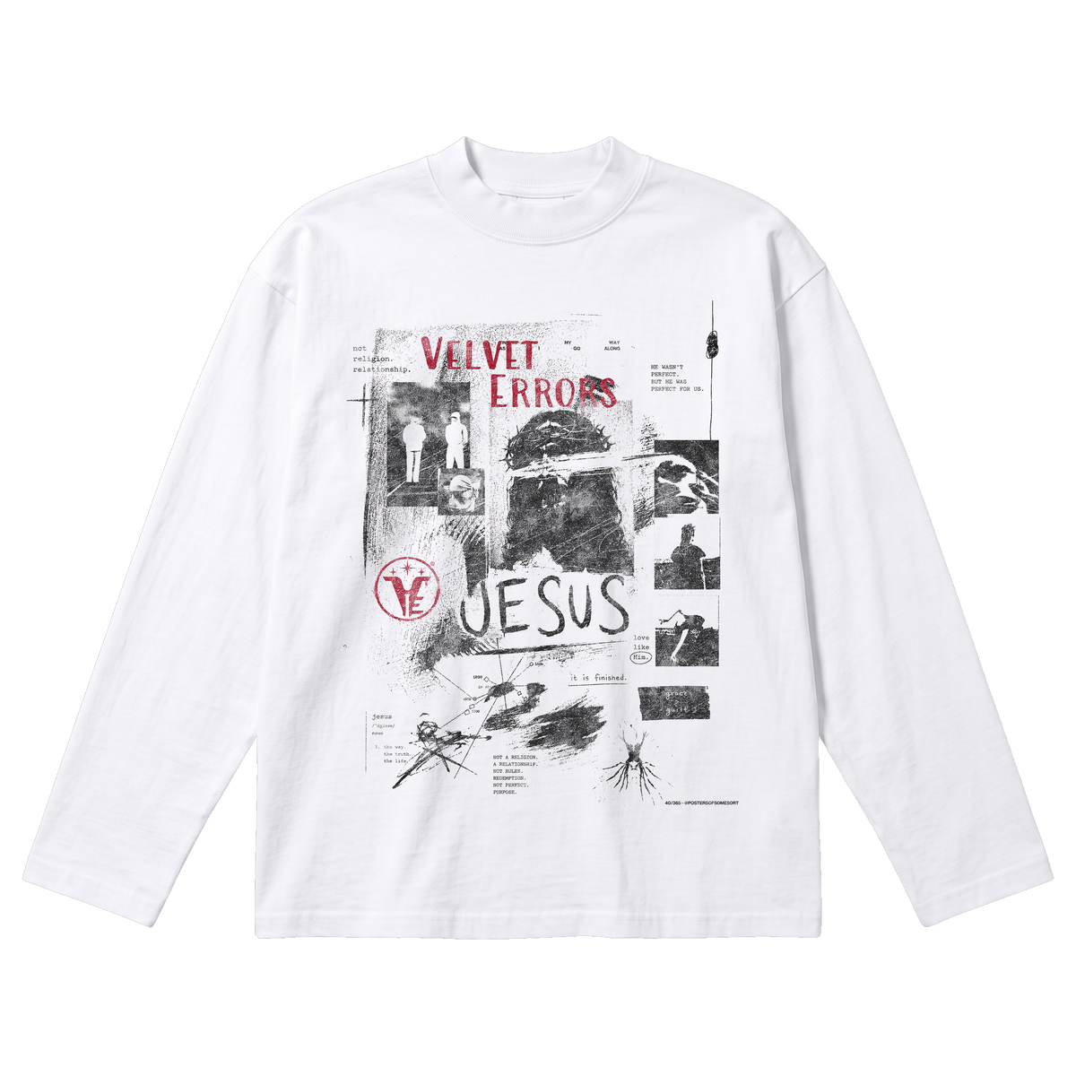 Redemption Baggy Long Sleeve - White