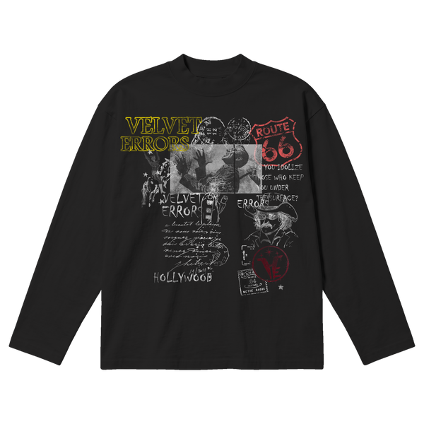 Route 66 Baggy Long Sleeve - Black