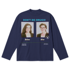 Side Effects Baggy Long Sleeve - Blue