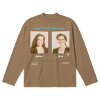 Side Effects Baggy Long Sleeve - Latte