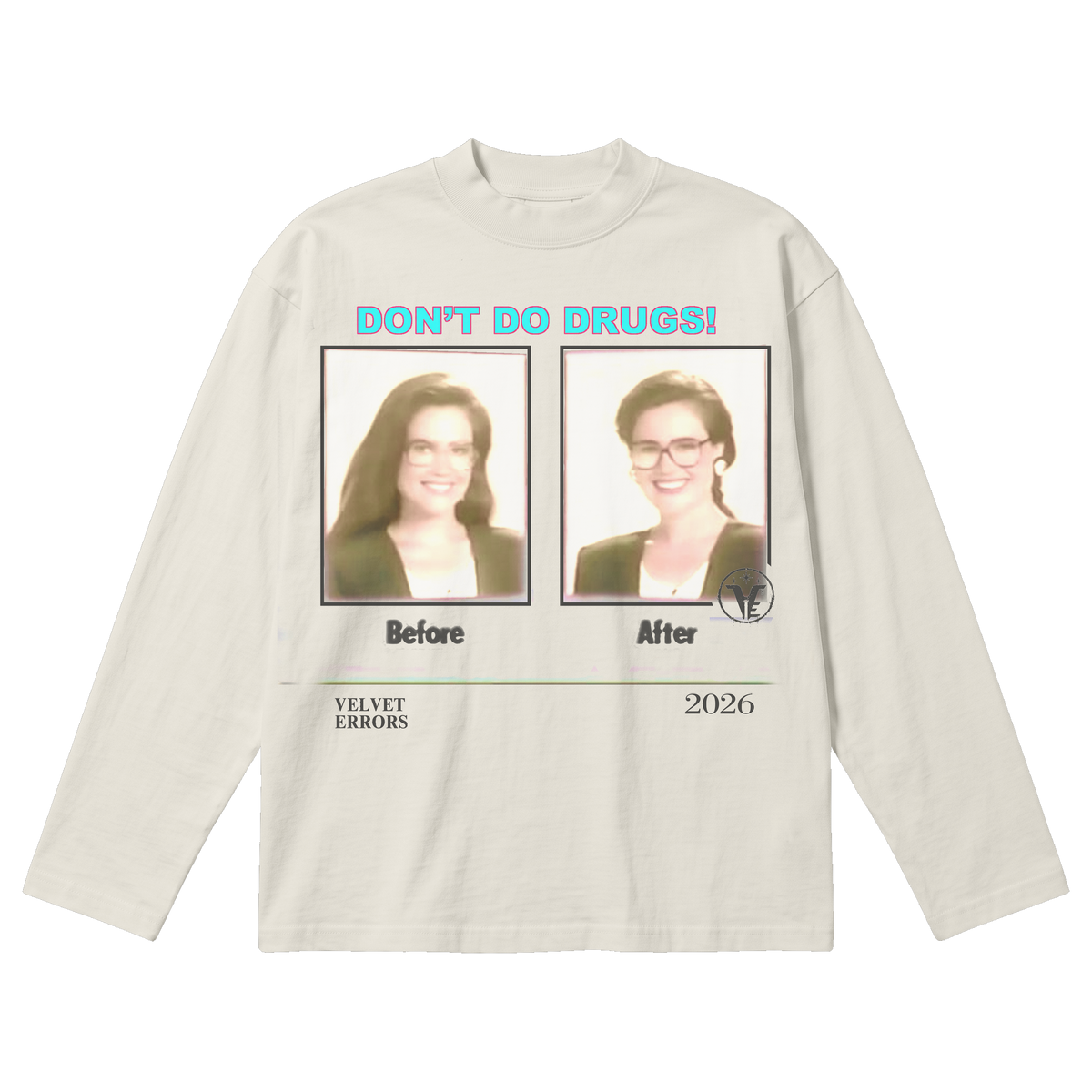Side Effects Baggy Long Sleeve - Off White