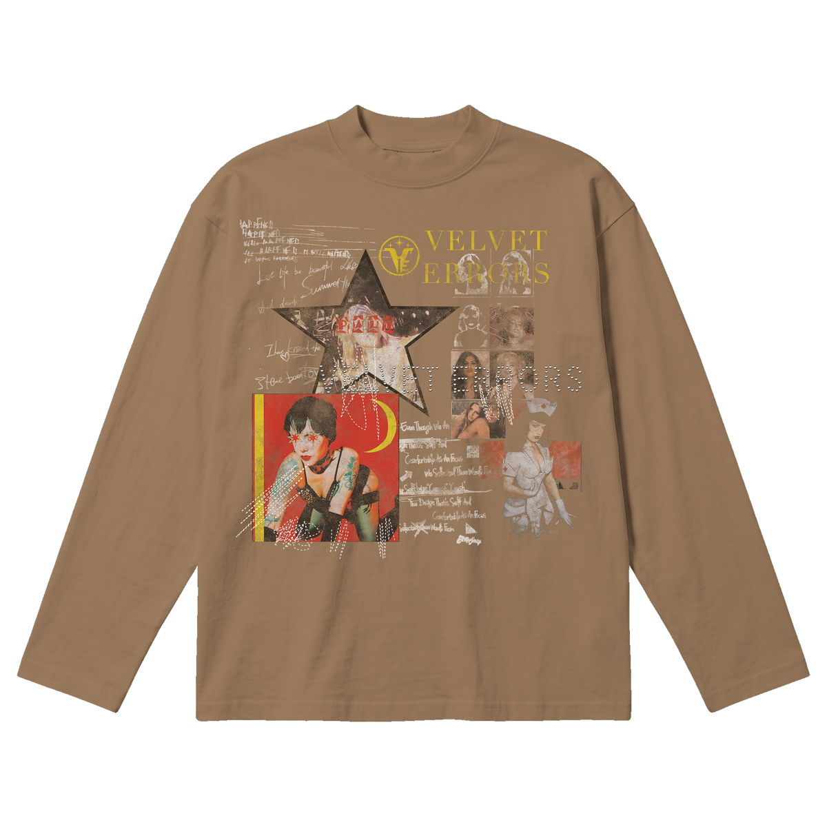 Star Patient Baggy Long Sleeve - Latte