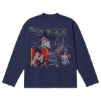 Star Patient Baggy Long Sleeve - Blue