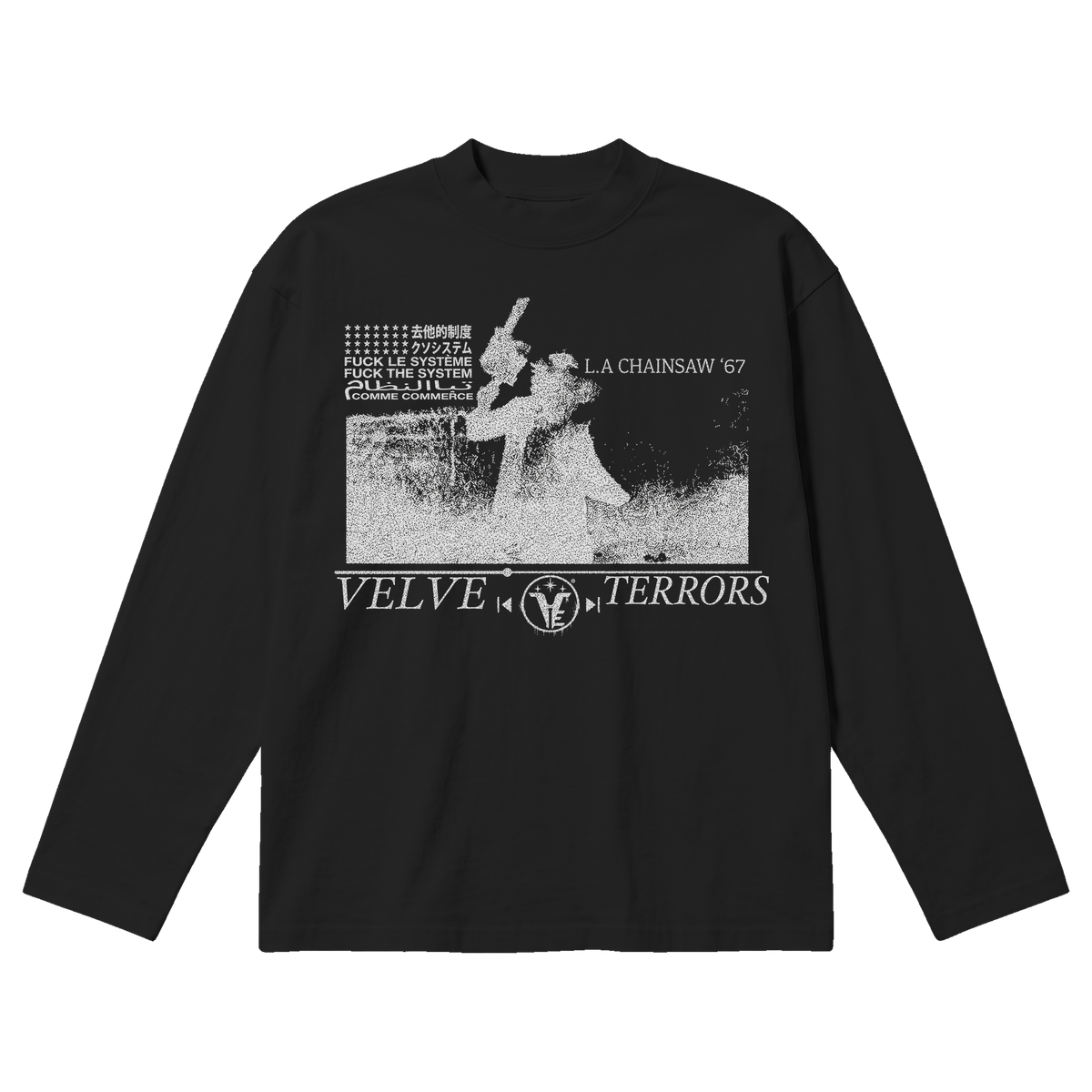 Terrors Baggy Long Sleeve - Black
