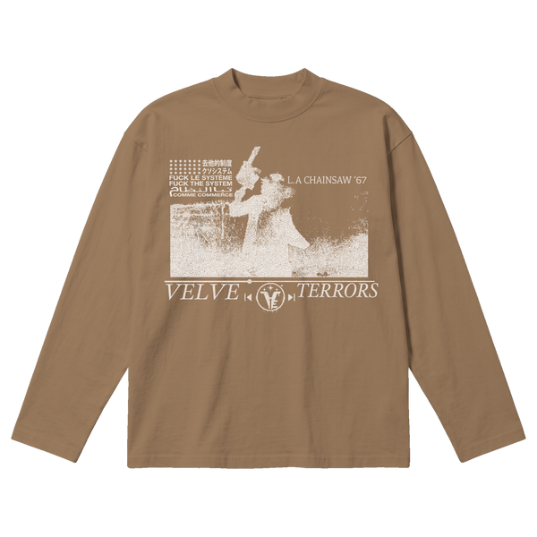 Terrors Baggy Long Sleeve - Latte