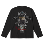 True Lies Baggy Long Sleeve - Black