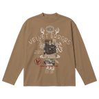 True Lies Baggy Long Sleeve - Latte