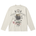 True Lies Baggy Long Sleeve - Off White