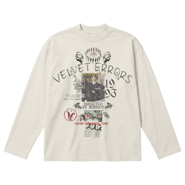 True Lies Baggy Long Sleeve - Off White