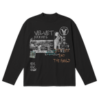 Velvet Sins Baggy Long Sleeve - Black