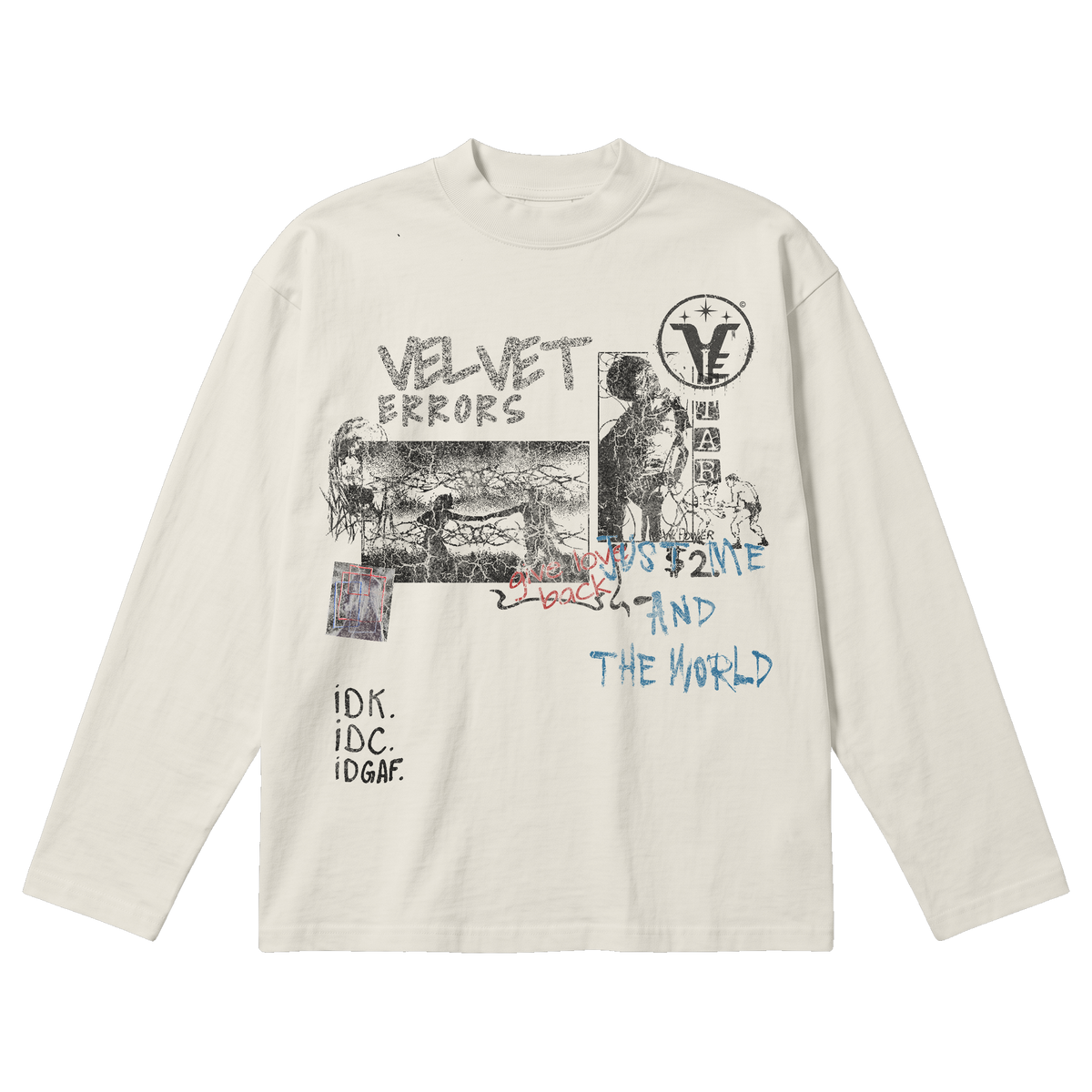 Velvet Sins Baggy Long Sleeve - Off White
