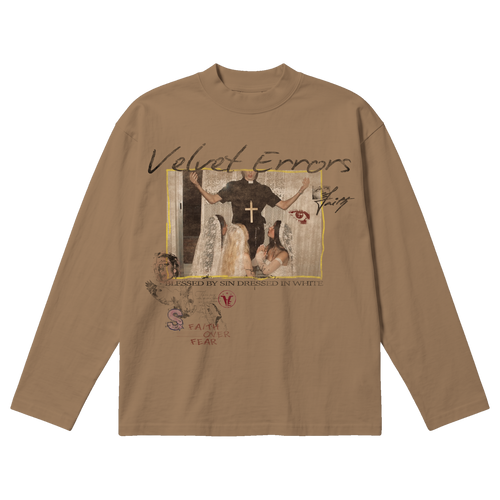 Blessed Baggy Long Sleeve - Latte