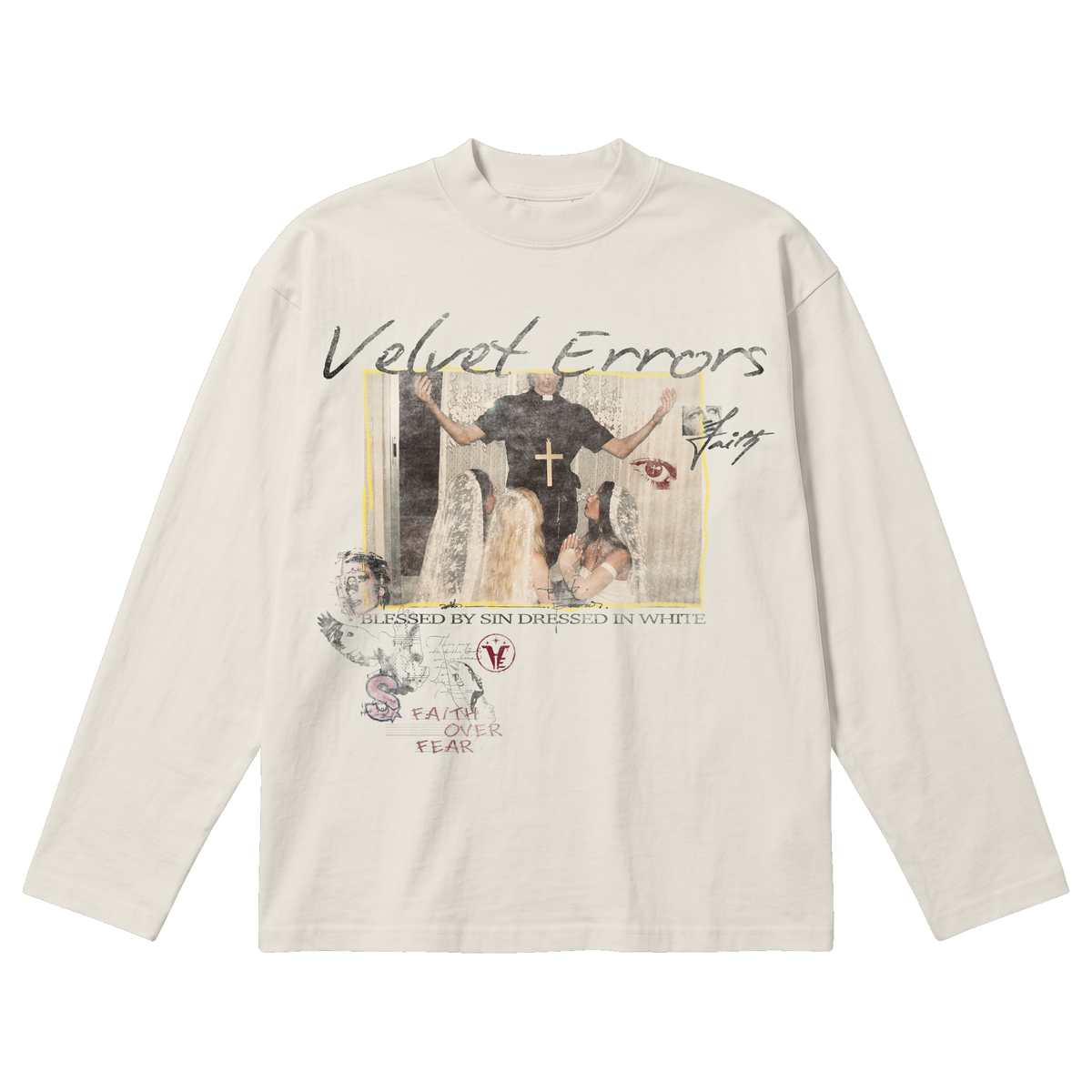 Blessed Baggy Long Sleeve - Off White