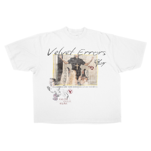 Blessed Drop Tee - White