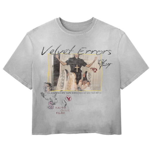 Blessed Wash Tee - White